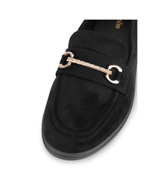 DeeZee Black Slipper Ds1590-2