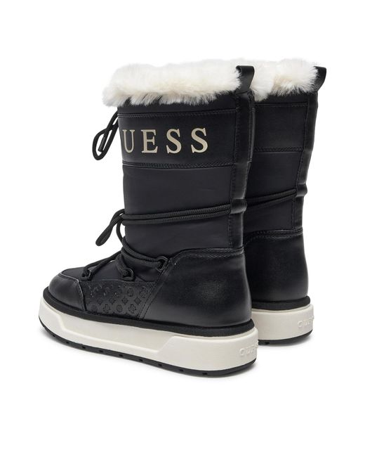 Guess Black Schneeschuhe Undelo Flfuel Ele11