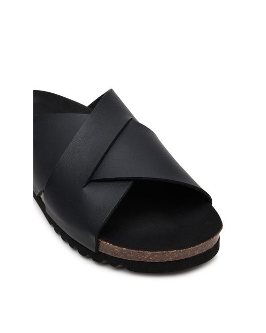 Scholl Black Pantoletten F31191