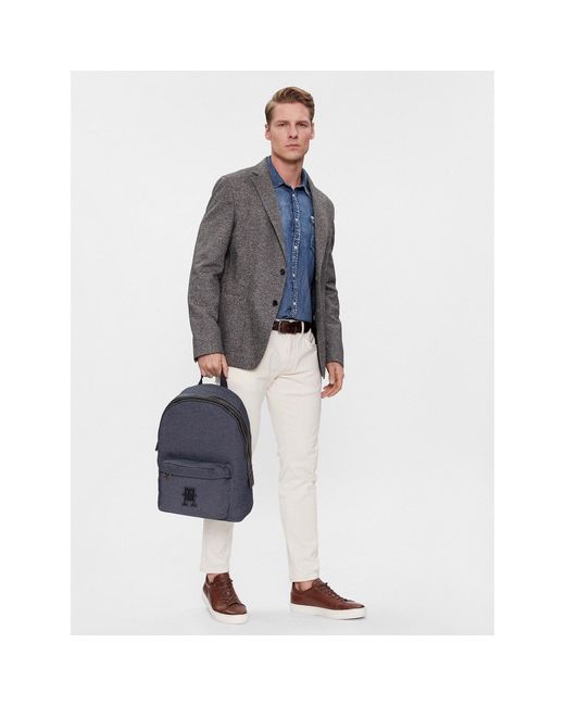 Tommy Hilfiger Rucksack Th Monogram Backpack Am0Am11286 in Blue für Herren