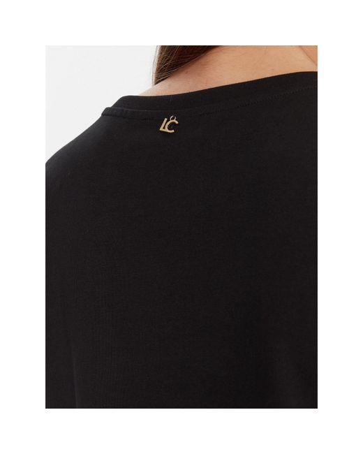 Lola Casademunt Black T-Shirt Lf2515027 Regular Fit