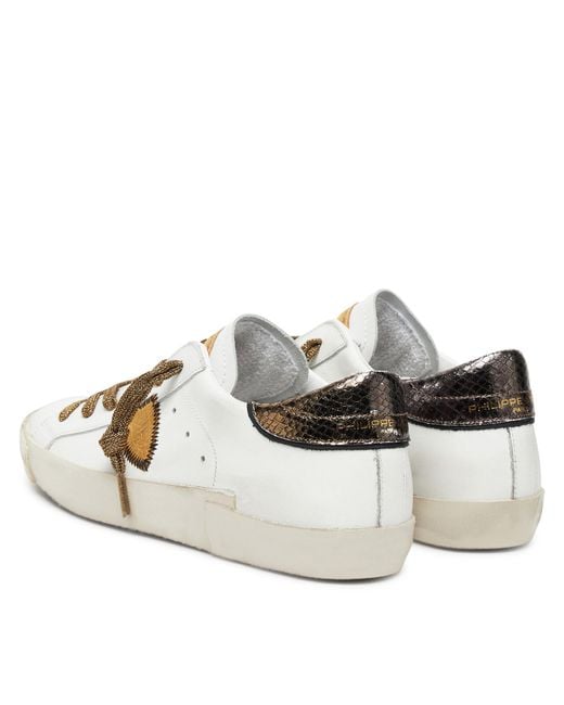 Philippe Model White Sneakers A011706 Prld Vmp4