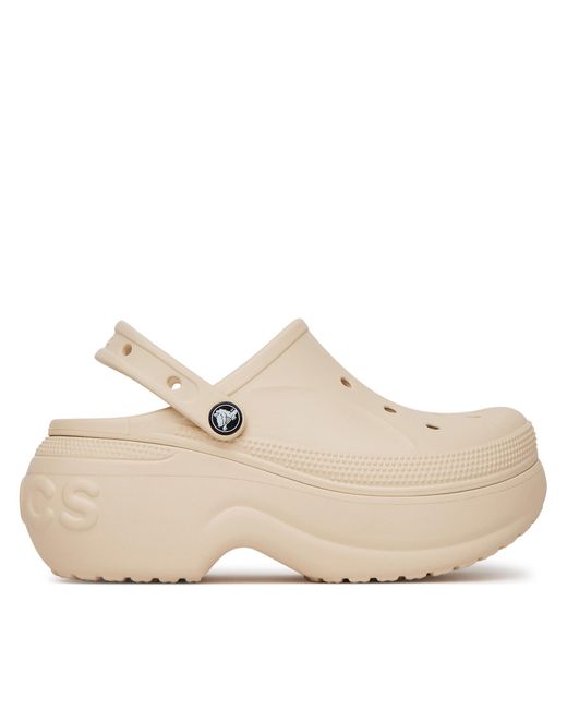 CROCSTM Natural Pantoletten Bella Clog 210062-11S
