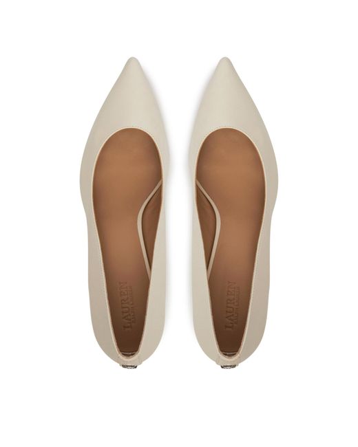 Ralph Lauren White High Heels Lanette 802972024002