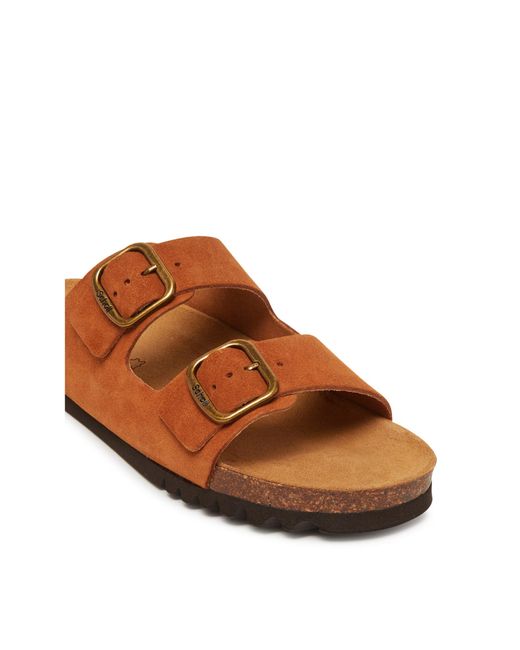 Scholl Brown Pantoletten Josephine F32165
