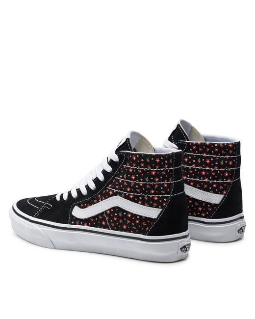 Vans Black Sneakers Sk8-Hi Tapered Vn0009Qpbou1/Multi