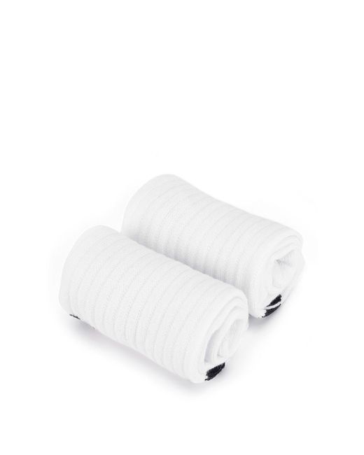 Fila Hohe Herrensocken F4401-Aw24 (2-Pack) in White für Herren