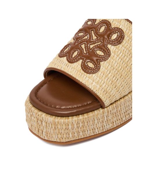 Nine West Natural Pantoletten Eo-259-8201