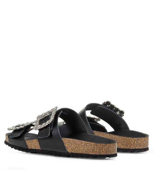 Geox Black Pantoletten D Brionia R D45Y3A 000T5 C9999