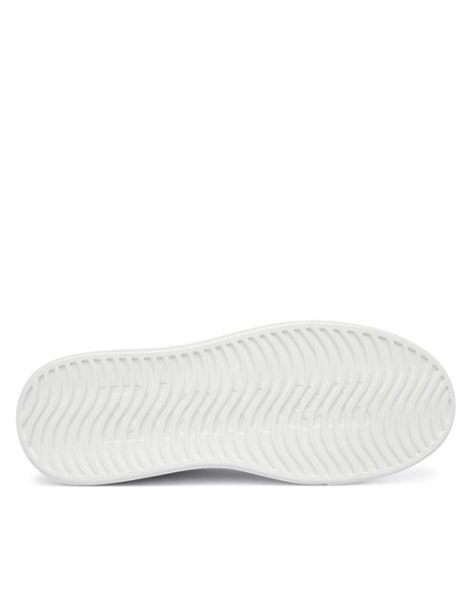 Blauer Sneakers F5Buck07/Lea in White für Herren