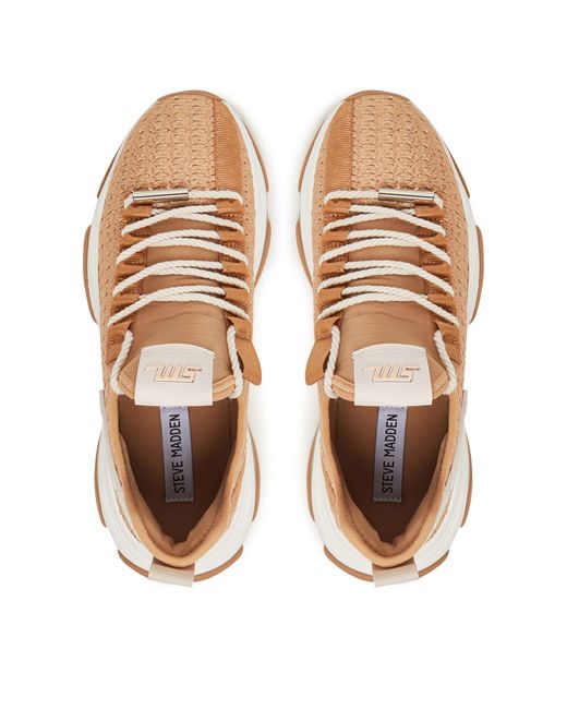 Steve Madden Brown Sneakers Mileage Sm11003785