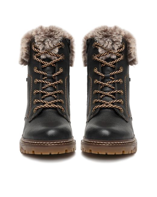 Remonte Brown Schnürschuhe Ceo-D0B74-01