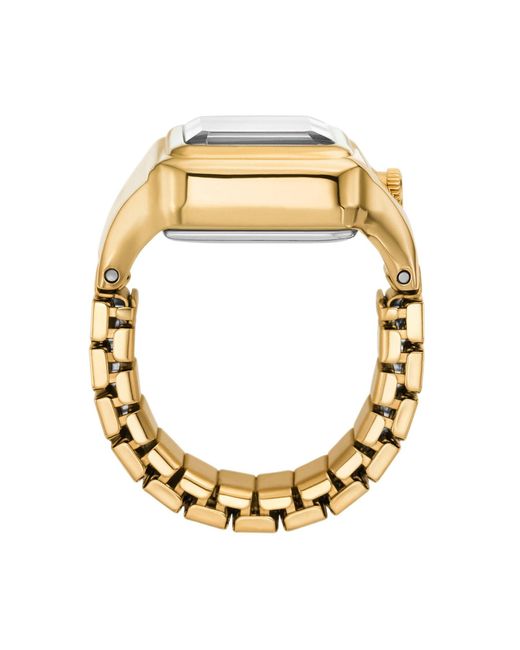 Fossil Metallic Uhr Raquel Watch Ring Es5411