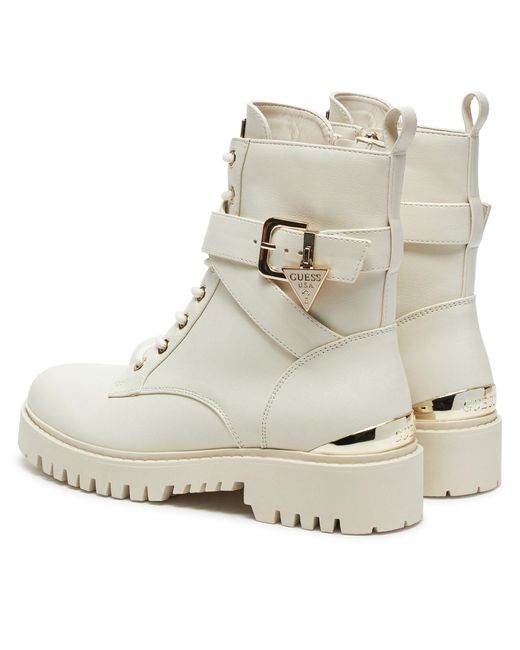 Guess Natural Stiefeletten Olsy Flfols Ele10
