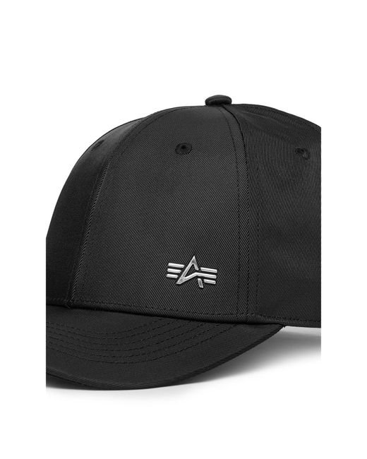 Alpha Industries Cap Metal Label 156905 in Black für Herren