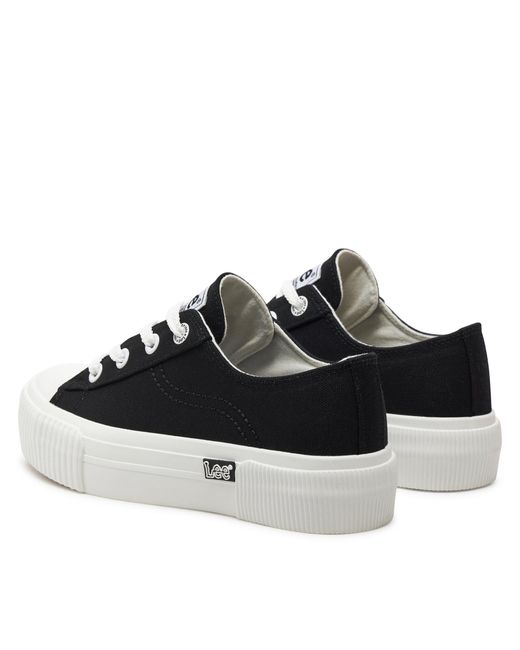 Lee Jeans Black Sneakers Aus Stoff Isla C Low 50241017.25Y