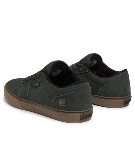 Etnies Sneakers aus stoff barge ls 4101000351 green/gum in Brown für Herren