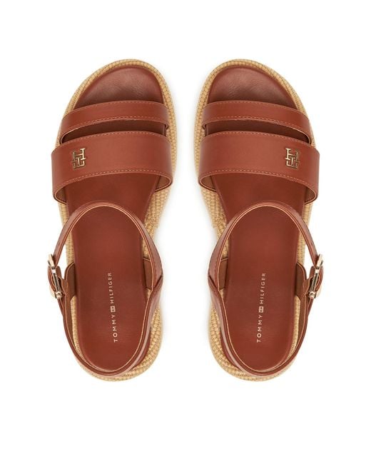 Tommy Hilfiger Brown Espadrilles T3A2-33793-0326 S