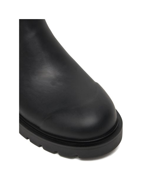 Calvin Klein Black Gummistiefel Mid Rainboot Yw0Yw02004
