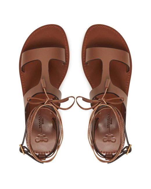 Weekend by Maxmara Brown Sandalen 2515521075600