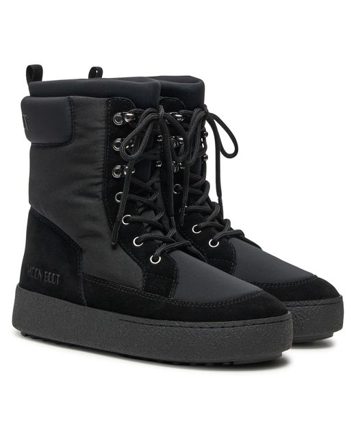 Moon Boot Black Schneeschuhe Ltrack Combat 80D2450200