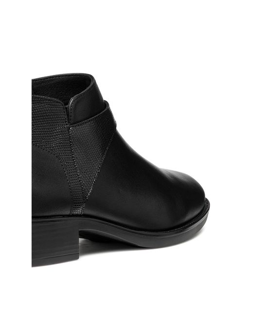 Geox Black Stiefeletten D Felicity D46G1B 04304 C9999