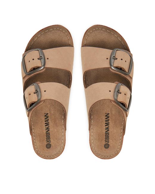 Dr. Brinkmann Brown Pantoletten 700741-08