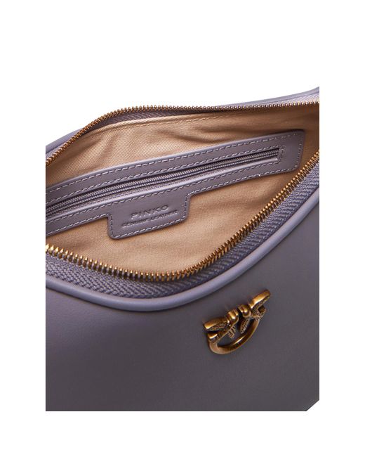 Pinko Purple Handtasche Half Moon Mini Fl Pe 25 Pltt 102790 A0F1