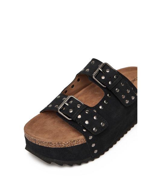 DeeZee Black Pantoletten Lb-P1685