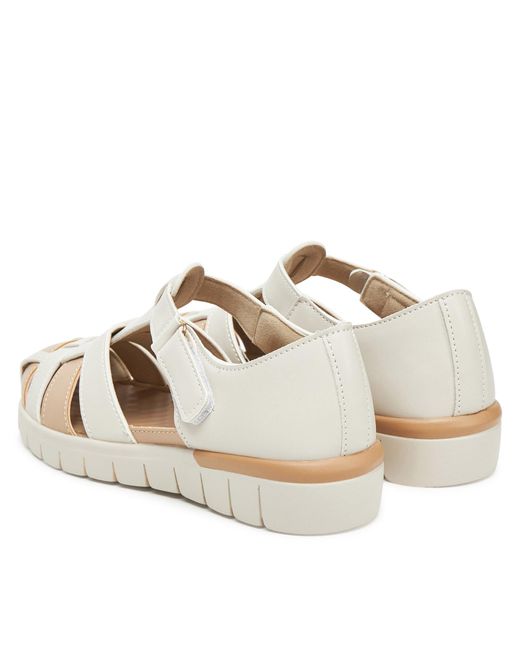 Clara Barson. Metallic Sandalen Wfa3899-1