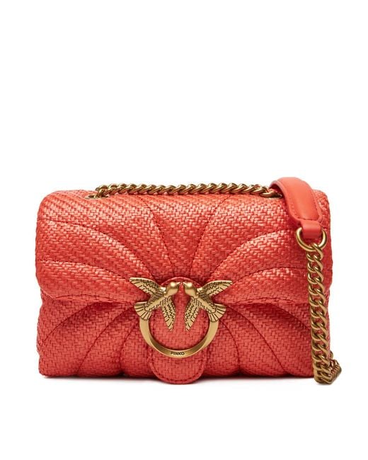 Pinko Red Handtasche Love Puff Mini Pe 25 Pltt 100039 A2C8
