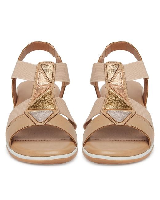 Go Soft Brown Sandalen Wi16-Ines-06