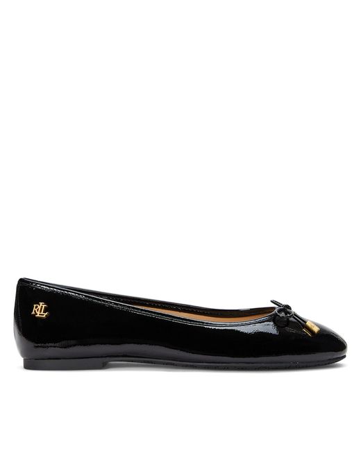 Ralph Lauren Black Ballerinas 802956765001