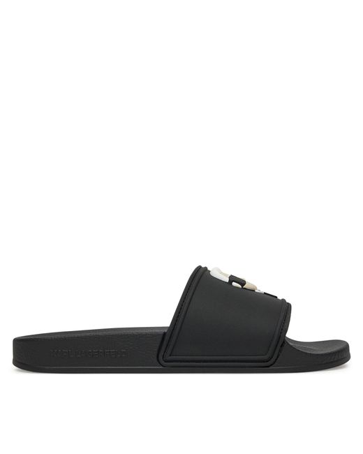 Karl Lagerfeld Black Pantoletten Kondo 2.0 Kl80905A