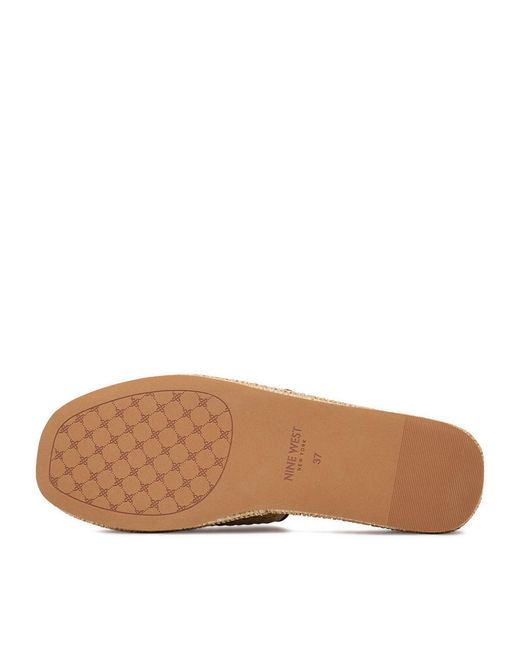Nine West Natural Pantoletten Eo-259-8201
