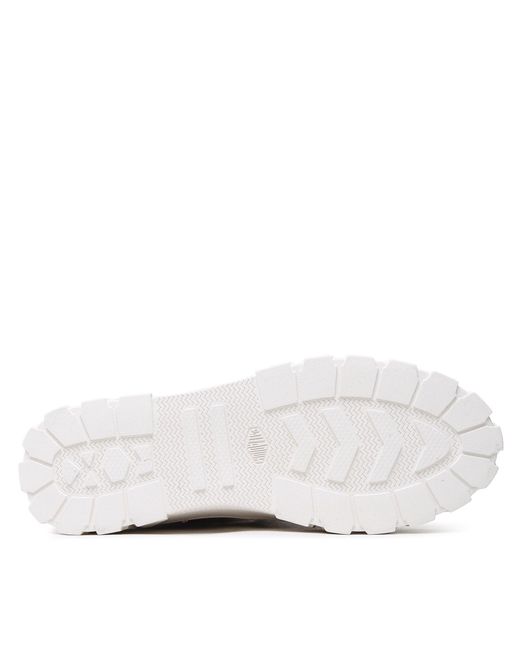 Palladium White Sneakers Aus Stoff Pallatower Hi 98573-091-M