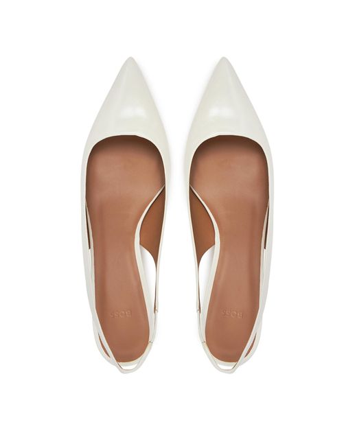 Boss White Sandalen Janet 50542378