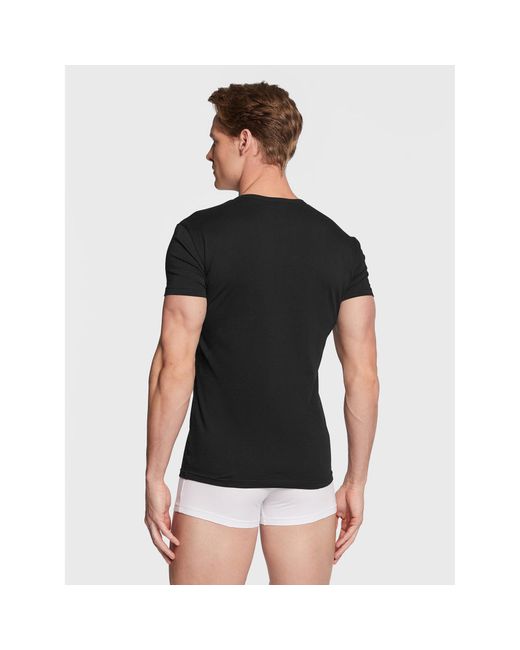 ARMANI EXCHANGE 2Er-Set T-Shirts 956005 Cc282 07320 Slim Fit in Black für Herren