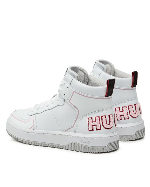 HUGO White Sneakers Kilian 50503103 10240740 01 Weiß
