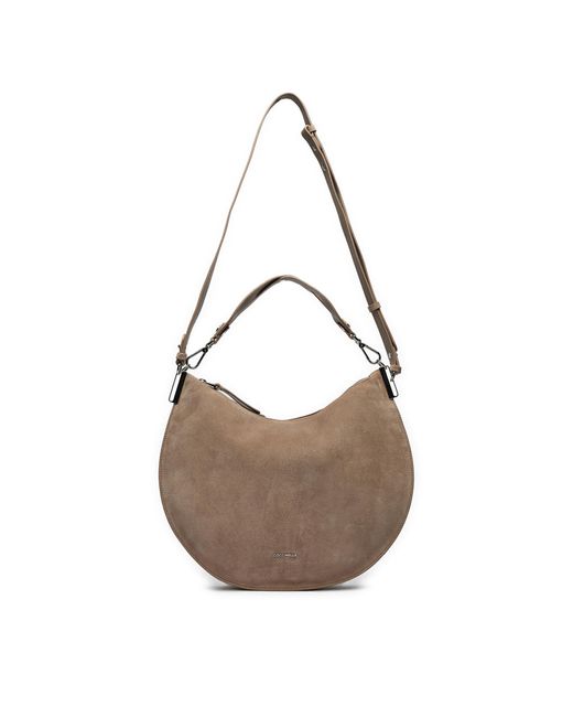 Coccinelle Brown Handtasche Qkg Sunup Suede E1 Qkg 13 01 01