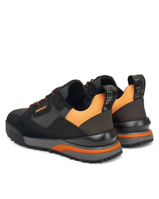 Replay Sneakers Field M Sc Gmsg9 .000.C0001L in Black für Herren