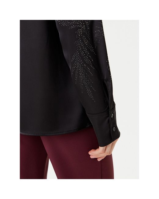 Guess Black Hemd W5Yh40 Wfqc2 Regular Fit