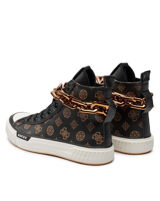 Guess Black Sneakers Fljnly Ele12