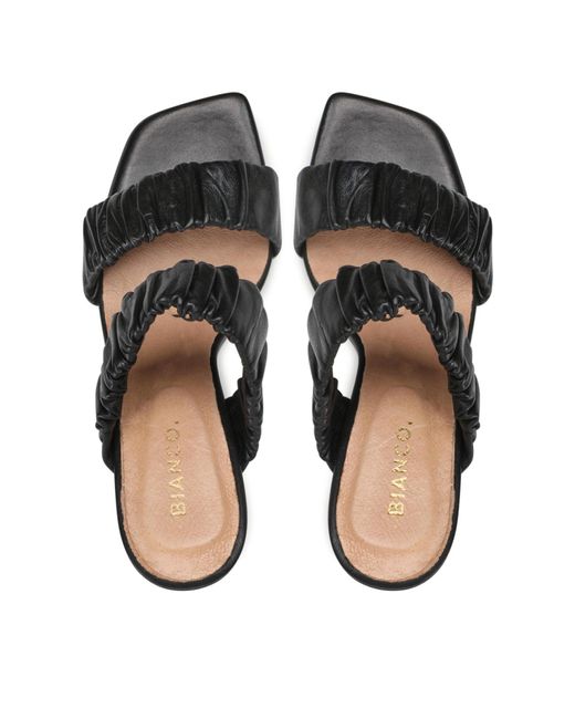 Bianco Black Pantoletten 20-51202