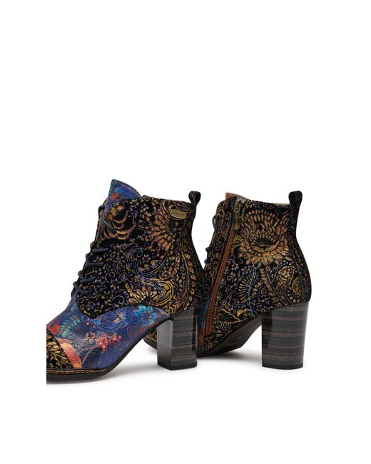 LAURA VITA Black Stiefeletten Elceao 21