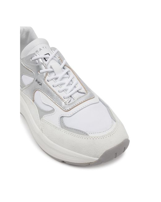 Date White Sneakers Fuga W421-Fg-Lm