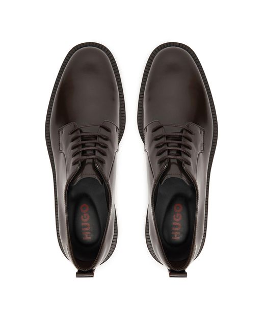 HUGO Halbschuhe Lysander 50548654 in Brown für Herren