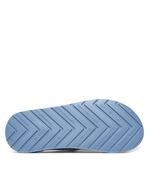 Tommy Hilfiger Zehentrenner Molded Comfort Th Beach Sandal Fm0Fm05508 in Blue für Herren