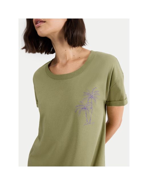 Triumph Green Nachthemd 10221117 Relaxed Fit