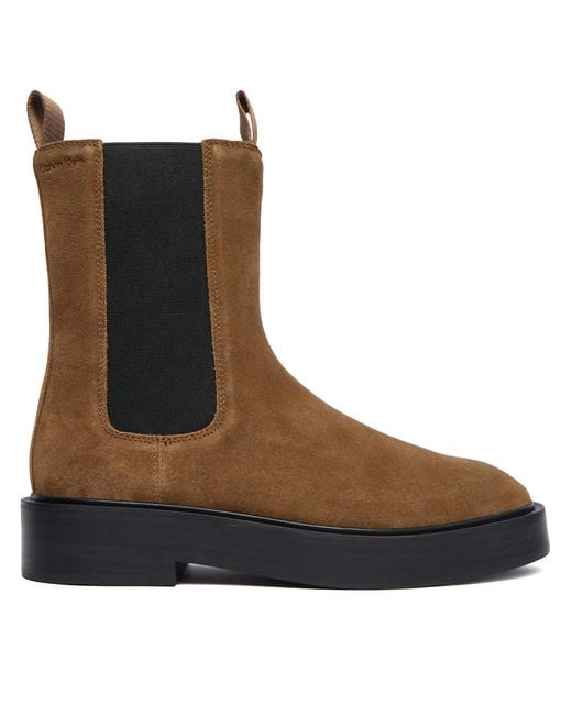 Calvin Klein Brown Klassische Stiefeletten Yw0Yw01969